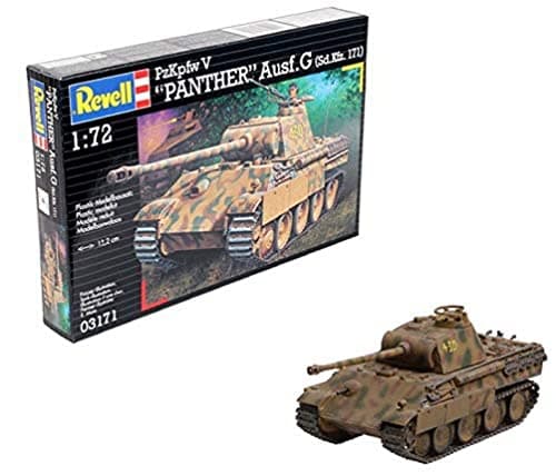 Image of Revell 03171 PzKpfw V Panther Ausf.G (Sd.Kfz. 171) 1:72 Scale Unbuilt/Unpainted Plastic Model Kit