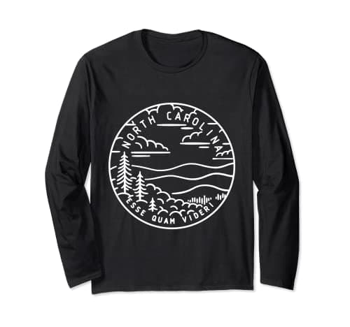 Image of North Carolina 1789 State of North Carolina Long Sleeve T-Shirt