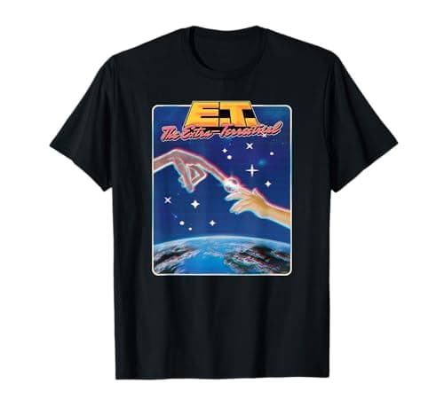 Image of E.T. the Extra-Terrestrial 80's Style T-Shirt