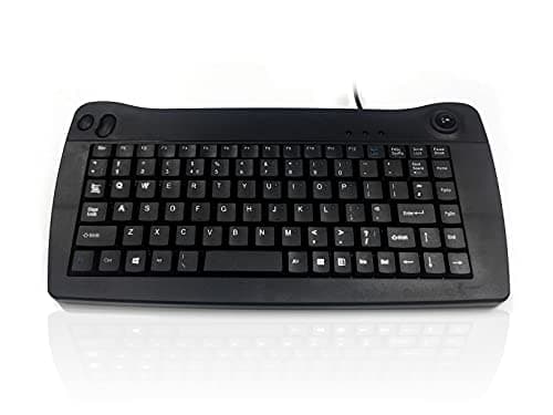 Image of Accuratus 5010 - PS2 Mini Keyboard with Trackball
