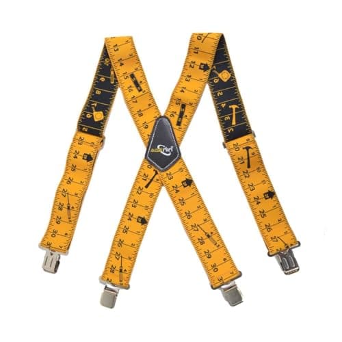 Image of VOANZO Heavy Duty Braces Work Tool Belt Suspenders X Shape Adjustable Straps with 4PCS Strong Clips