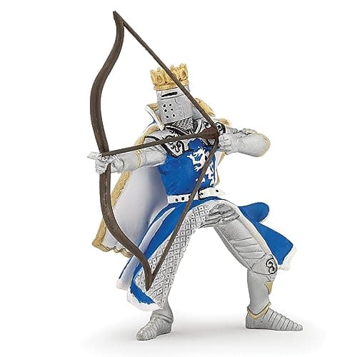 Image of Papo - Realistic Dragon King With Bow Figure - Ages 3+ - Fantasy & Medieval Collection - Creative Play Legendary World - Gift Idea Toy for Girls and Boys