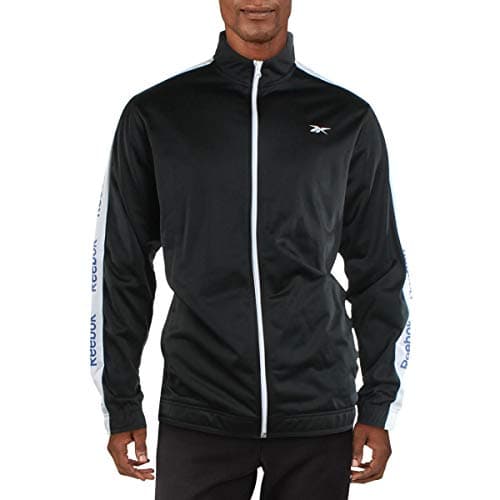 Image of Reebok Training Essentials Linear Logo Track Jacket Black XL
