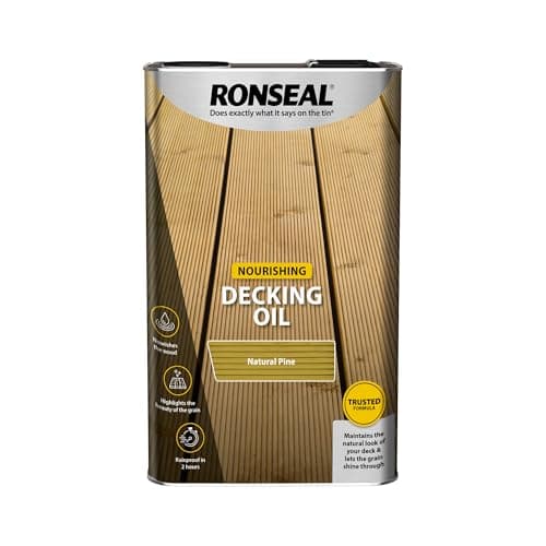 Image of Ronseal Decking Oil Natural Pine 5L