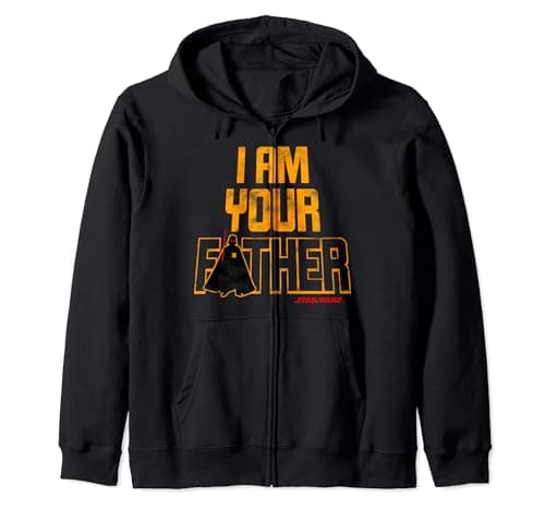 Image of Star Wars Darth Vader I Am Your Father Zip Hoodie