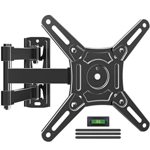 Image of MOUNTUP TV Wall Bracket for Most 14-42 Inch LED, LCD, OLED Flat TVs & Monitors, Full Motion TV Mount with Tilt Swivel Extension, Max VESA 200x200mm up to 15KG, EU0030