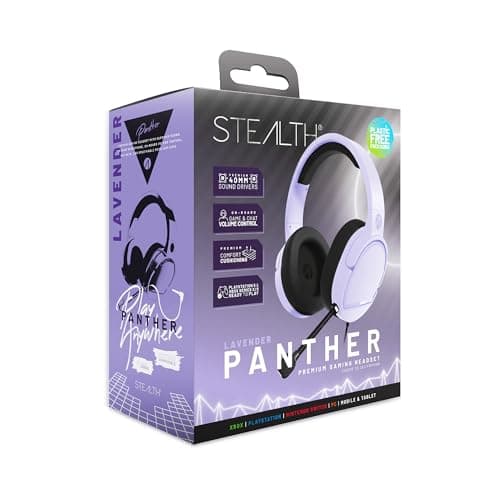 Image of STEALTH PANTHER Headset Range (Lavender Purple)
