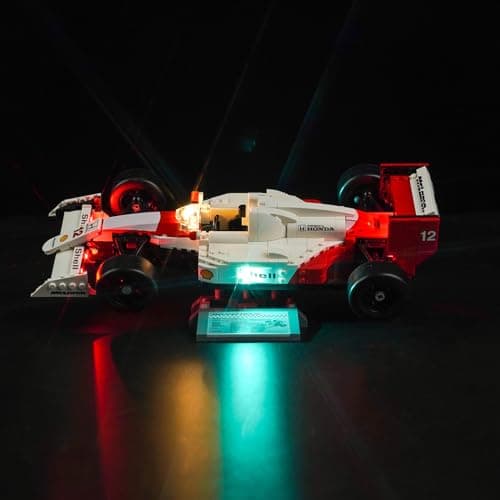 Image of Led Light Set for Lego 10330 McLaren MP4/4 & Ayrton Senna (No Lego), Decoration Lighting Set for Lego Icons McLaren MP4/4 & Ayrton Senna Modellauto Set Creative Toys