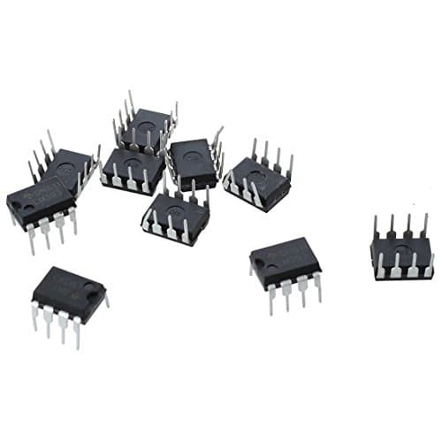 Image of Peukerty 10 PCS LM393N LM393 DIP-8 Low Power Dual Comparator