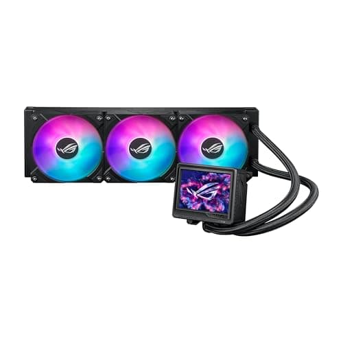 Image of ASUS ROG RYUYJIN III 360 ARGB Extreme All-in-one AIO CPU Liquid Cooler, AMD Ryzen 9000 & Intel Core Ultra Ready, Asetek Gen8 V2 Pump; high Airflow & Static Pressure Magnetic Fans
