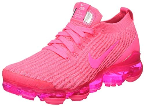 Image of Nike NIKE AIR VAPORMAX FLYKNIT 3, Women’s Running Shoe, Triple Pink, 4.5 UK (38 EU)