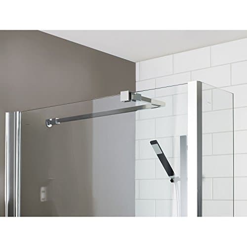 Image of Nuie ARM22 ǀ Modern Bathroom Wetroom Universal Stabilising Bar , 15mm x 150mm x 1000mm, Polished Chrome