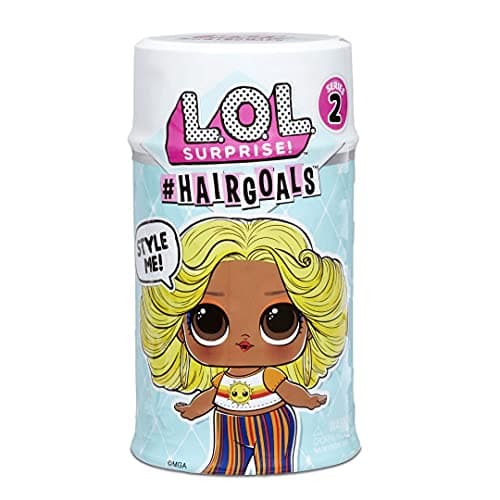 Image of LOL Surprise Hairgoals. Surprise Doll with Brushable Hair and 15 Surprises. Fun Colour Change Effect And Fashion Accessories. Hairgoals Series 2. Collectible Dolls For Boys and Girls Ages 3+
