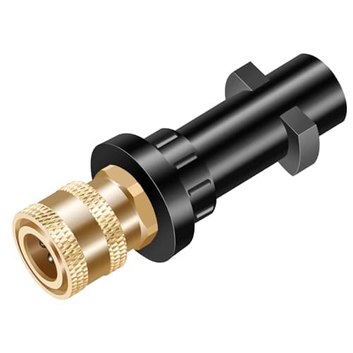 Image of Sukudon Pressure Washer Gun Adapter，to 1/4'' Quick Connect Female Fitting，Compatible with Karcher K Series, K2, K3, K4, K5, K6, K7 High Pressure Washer