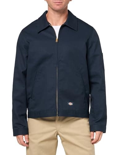 Image of Dickies Men's Unlined Eisenhower Jacket, Dark Navy, M