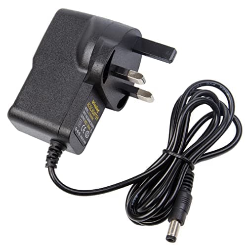 Image of 9V 500mA Power Supply UK - AC 100-240V to DC 9V 0.5 Adapter Charger 4.5W for York Fitness Aspire Cross Trainer 52056 / Reebok GB40s GB50 4 Viavito Satori One Electronic Exercise Bike/RVZS-10201BK