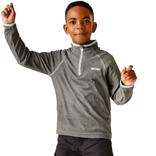 Image of Regatta Unisex Kids Loco Fleece, LtSteel/LtSt, 11 Years UK