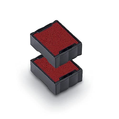 Image of Trodat Replacement Ink Pads 6/4921 - Pack of 2 - Red Ink - For The Printy 4921