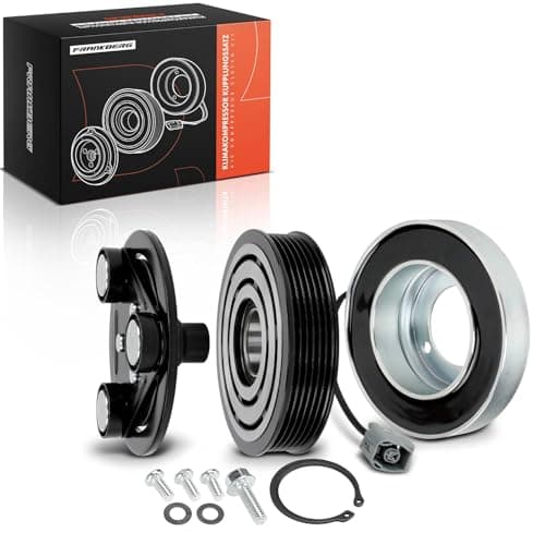 Image of Frankberg AC Compressor Clutch Kit Air Conditioning Compressor Clutch Petrol Compatible with 3 BK 3 Saloon BK Replace# BP4K61K00B