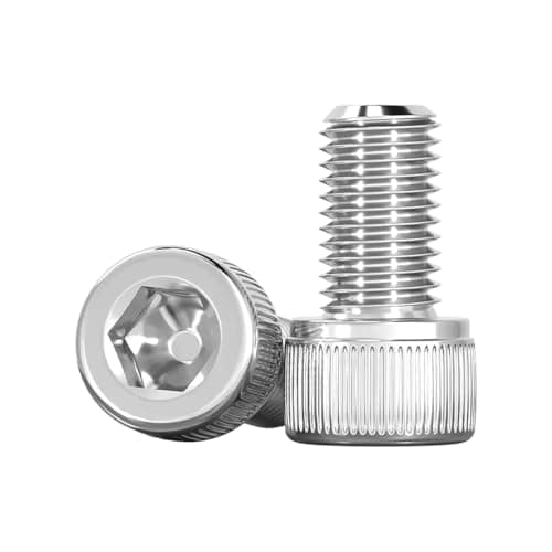 Image of Drenky Allen Socket Cap Head M6 x 16mm Hexagon Socket Screws, 304 Stainless Steel, DIN 912 (ISO 4762), Pack of 20