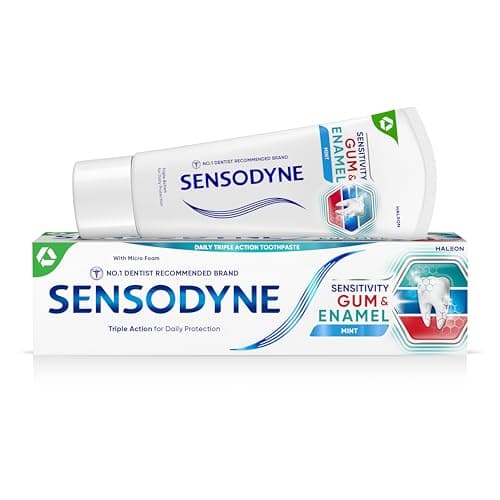 Image of Sensodyne Toothpaste Sensitivity Gum & Enamel, Sensitive Toothpaste for Sensitive Teeth with Gums Problems and Enamel Repair, Mint Flavour, 75ml