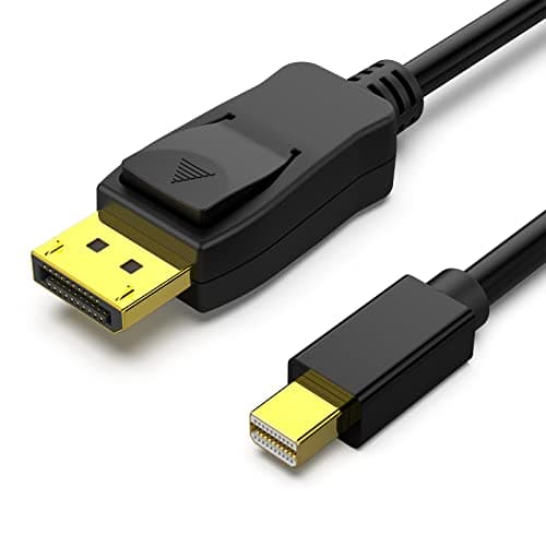 Image of BENFEI Mini DisplayPort to DisplayPort Cable, 3 Meter Mini DP(Thunderbolt Compatible) to DP Male to Male Cable Gold-Plated Cord, Supports 4K@60Hz, 2K@144Hz