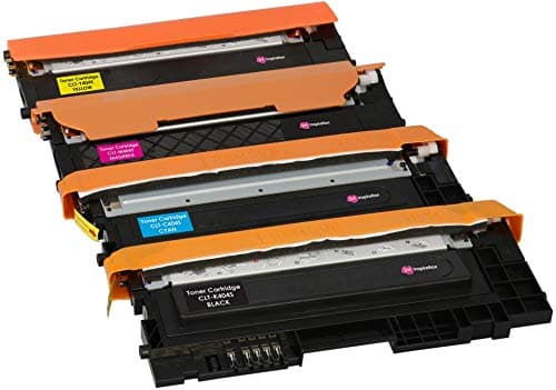 Image of Set of 4 Compatible Laser Toner Cartridges for Samsung Xpress SL-C430 C430W SL-C480 C480FN C480FW C480W | Print Yield: K404S 1,500 Pages (Black) & C404S M404S Y404S 1,000 Pages (Colours)