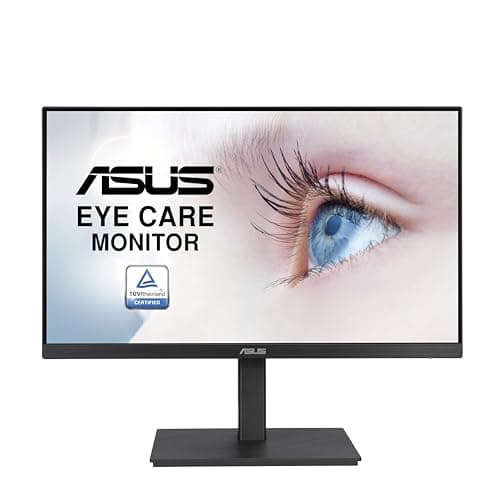 Image of ASUS VA24EQSB Eye Care Monitor – 23.8 inch, Full HD, IPS, Frameless, 75Hz, Adaptive-Sync