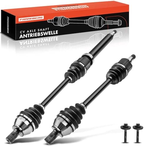 Image of Frankberg 2x Joint Kit Drive Shaft CV Joint Kit with screw Front Axle Compatible with C-Max DM2 Focus C-Max Focus II DA DP HCP V50 MW Replace# 3M513B437BAE