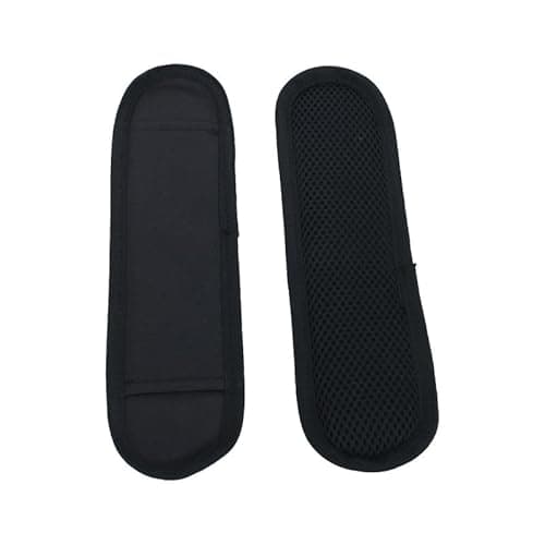 Image of 2 Pieces Shoulder Pads For Bag Black Universal Replacement Shoulder Cushion 23 * 7.5CM Backpack Straps Pad For Laptop/Computer Bag/Guitar