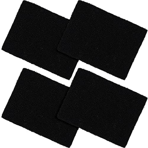Image of Pack of 4 Joseph Compost Bin Carbon Odour Filters Food Waste Caddy Replaceable Rectangle Filters