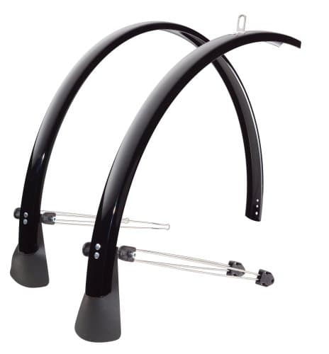 Image of SKS Commuter Mudguard Set With Spoiler, Black, 60mm/26 Inch