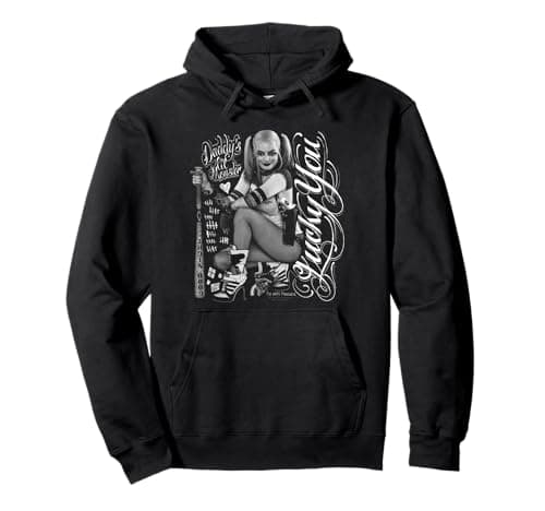 Image of Suicide Squad Harley Quinn Lucky Pullover Hoodie