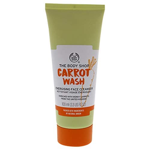 Image of The Body Shop Carrot Wash Energizing Face Cleanser 100ml - this vegan treat leaves skin feeling cleansed, smoother, energised and purified from daily urban grime