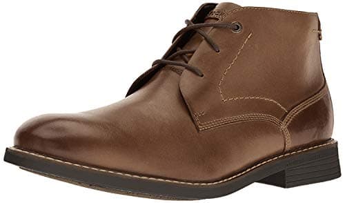 Image of Rockport Men's Classic Break Chukka Boot- Dark Brown Leather-6 W