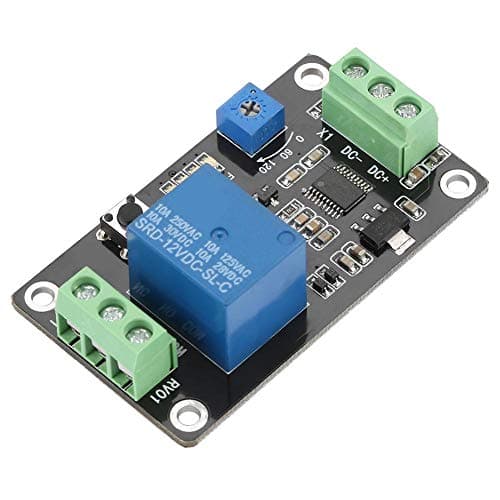 Image of DC 5V/12V/24V Delay Timer Relay, Self-locking Delay On Off Time Switch Super 555 Timer (DC12V)