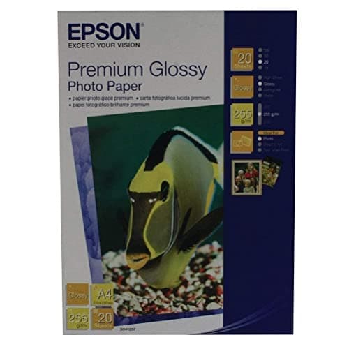 Image of Epson Paper A4 20 sheet premium photo glossy