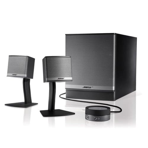 Image of Bose Companion® 3 multimedia speaker system - Graphite Grey