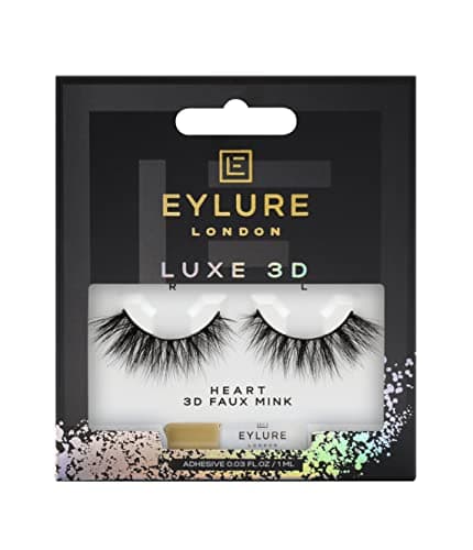 Image of Eylure Luxe Faux Mink Heart False Lashes
