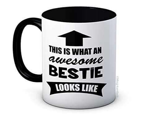 Image of This is What an Awesome Bestie Looks Like - Ceramic Coffee Mug - Birthday or Christmas Gift