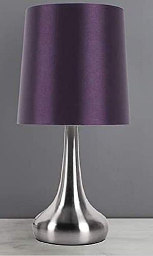 Image of Stunning Rimini Touch Lamp Bedside Sideboard Desk Table Lamp (Purple)
