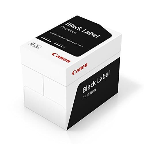 Image of Canon Black Label Premium FSC A4 80gsm (5 x pack 500 sheets) White Copier, Laser, Inkjet Paper, 96603554