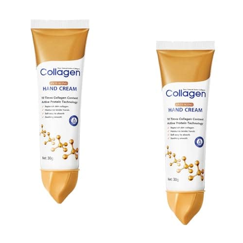 Image of Working Hands Cream for Very Dry & Cracked Skin – Collagen Hand Cream with Shea Butter & Vitamin E, 24-Hour Intensive Moisturizer, Nourishing & Anti-Aging, Non-Greasy Fast Absorption (2)