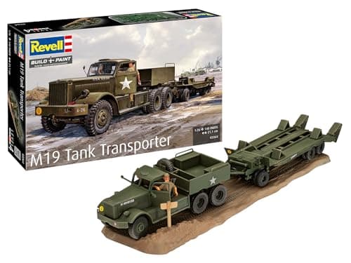Image of Revell 03364 M19 Tank Transporter 1:72 Scale Unbuilt/Unpainted Plastic Model Kit