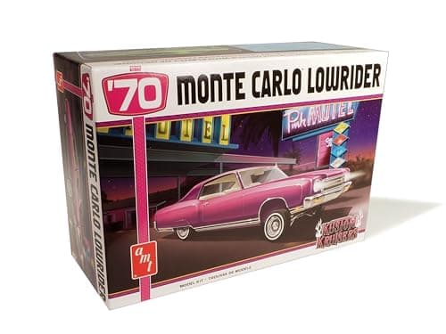 Image of AMT 1970 Chevy Monte Carlo Lowrider 1:25 Scale Model Kit