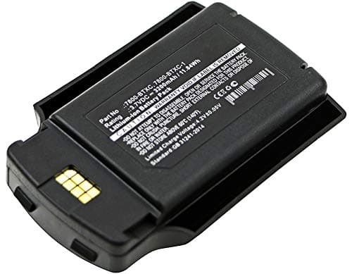 Image of CELLONIC, Battery Barcode Scanner compatible with Honeywell Dolphin 7800, Dolphin 7600, Dolphin 7600 II (3200mAh, 3.7V)