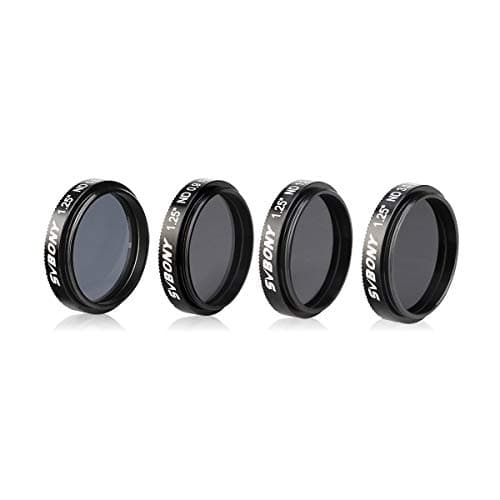 Image of SVBONY SV139 ND Neutral Density Moon Filter Kit for Telescope Eyepiece Reduce Overall Brightness