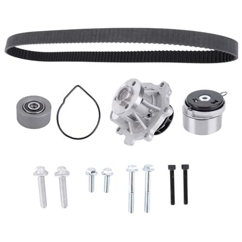 Image of Timing Belt and Water Pump Kit for Vauxhall Astra G H J 1.6 1.8 Water Pump Timing Belt Kit Set Replaces 55570289 530072430 71739873 55555653 55560082