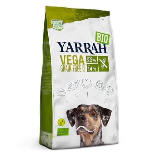 Image of Yarrah Vegetarian Grain-Free Organic Dry Dog Food | Suitable for all adult dogs | 10kg