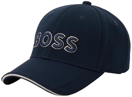 Image of BOSS Men's Cap, Dark Blue 406, One Size